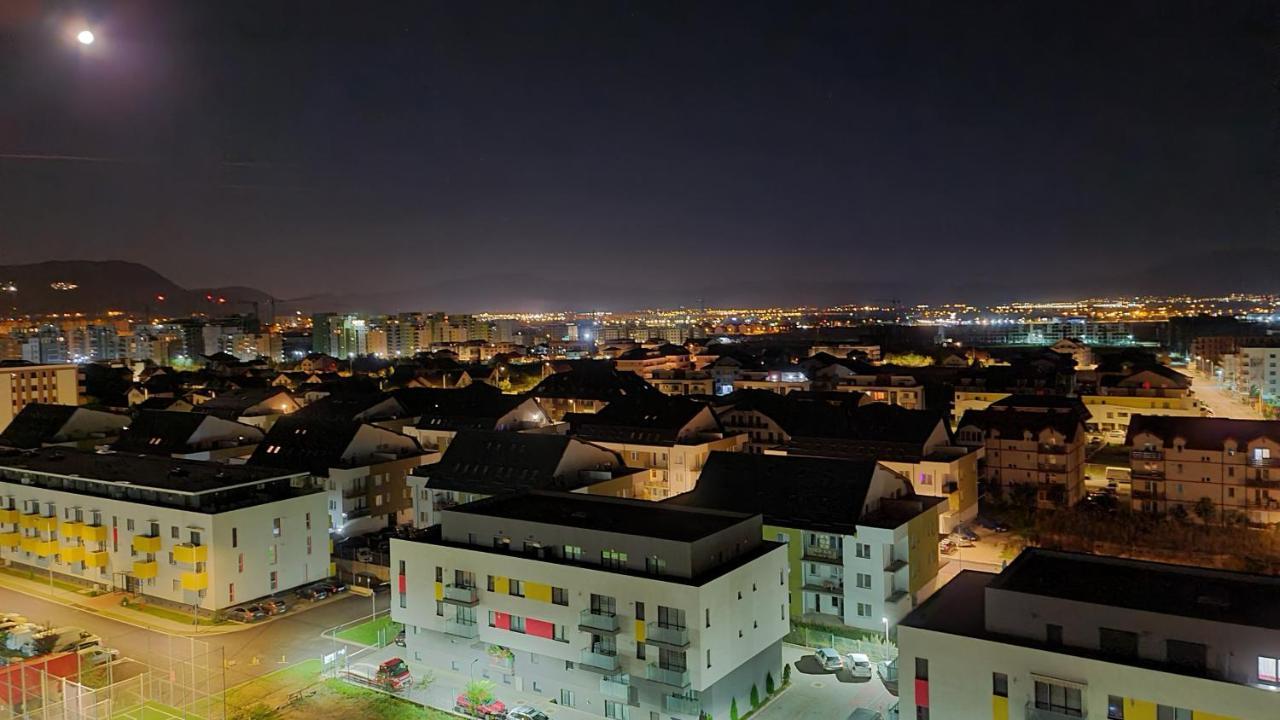 Isaran Apartament With Panoramic City View Braşov Eksteriør billede
